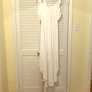 Long White Express Dress
